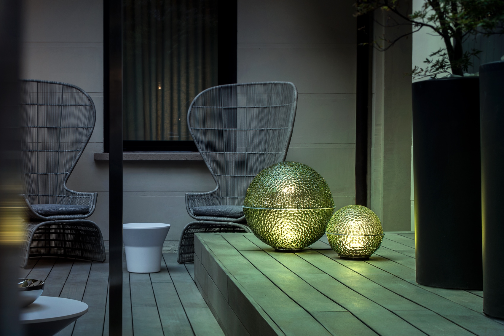 Un giardino nella Milano del design