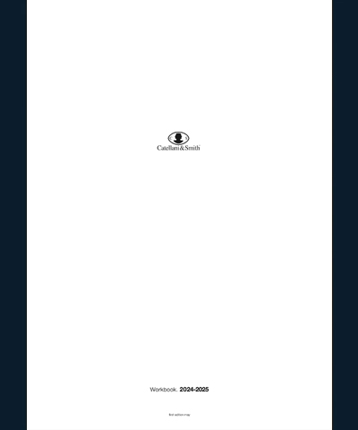 Workbook July 2024