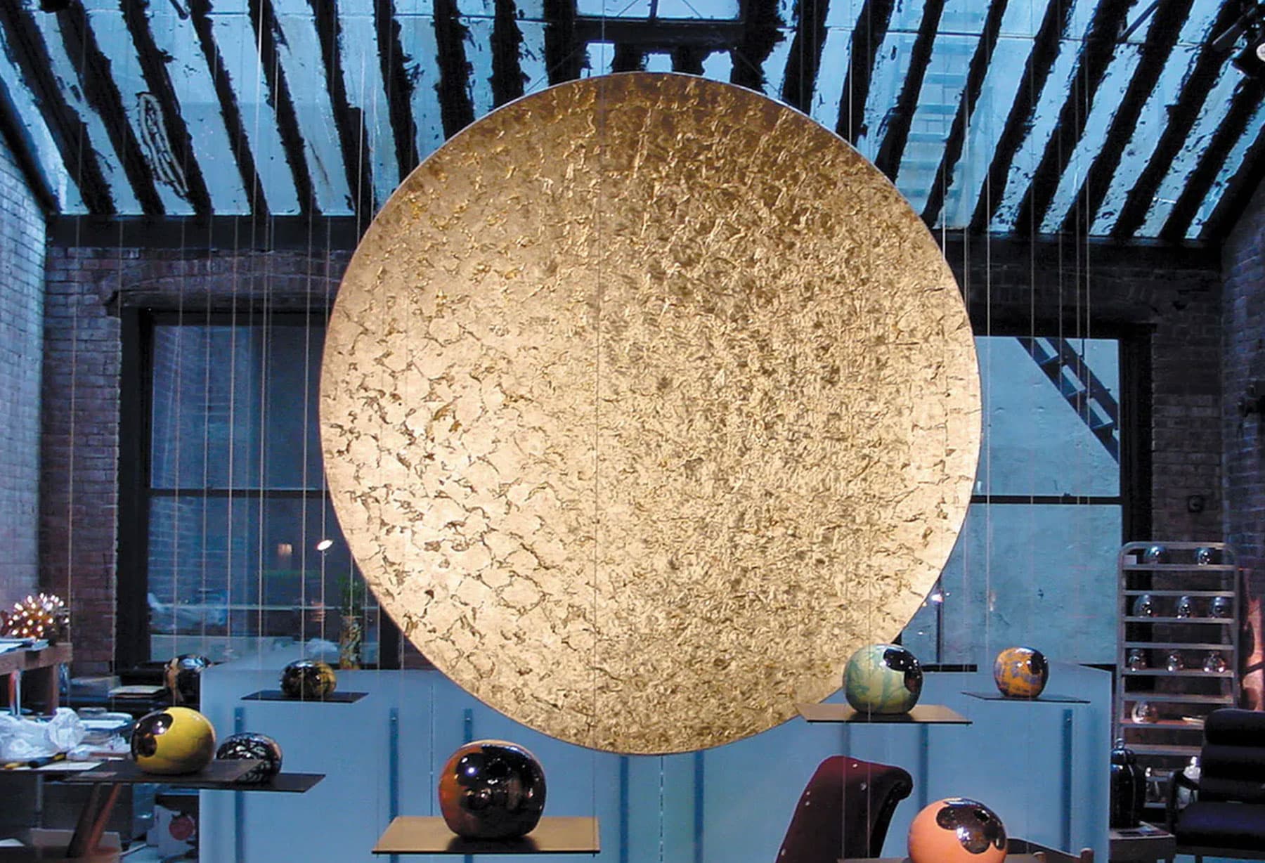 <p>U.S.A. Tribeca, New York: Luce d&#8217;Oro-Installation</p>
