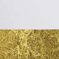 Lederam C150 - white / gold coloured leaf