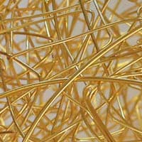 Fil de Fer (outdoor) - aluminium wire anodized in gold