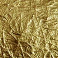 PostKrisi 100 - fiberglas mit goldfarbige folie beschichtet