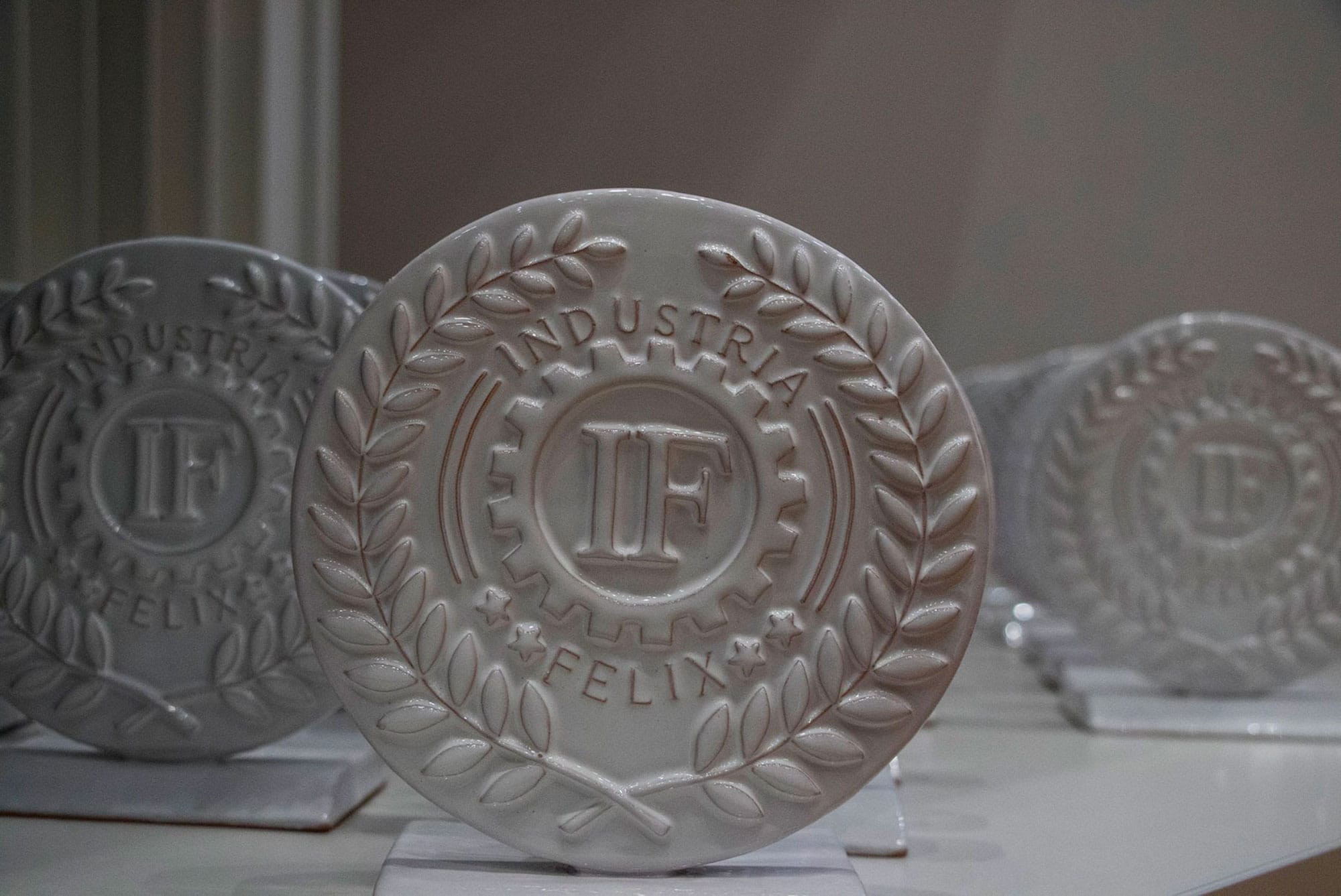 Catellani & Smith receives an accolade at the Industria Felix Awards at the LUISS University in Rome