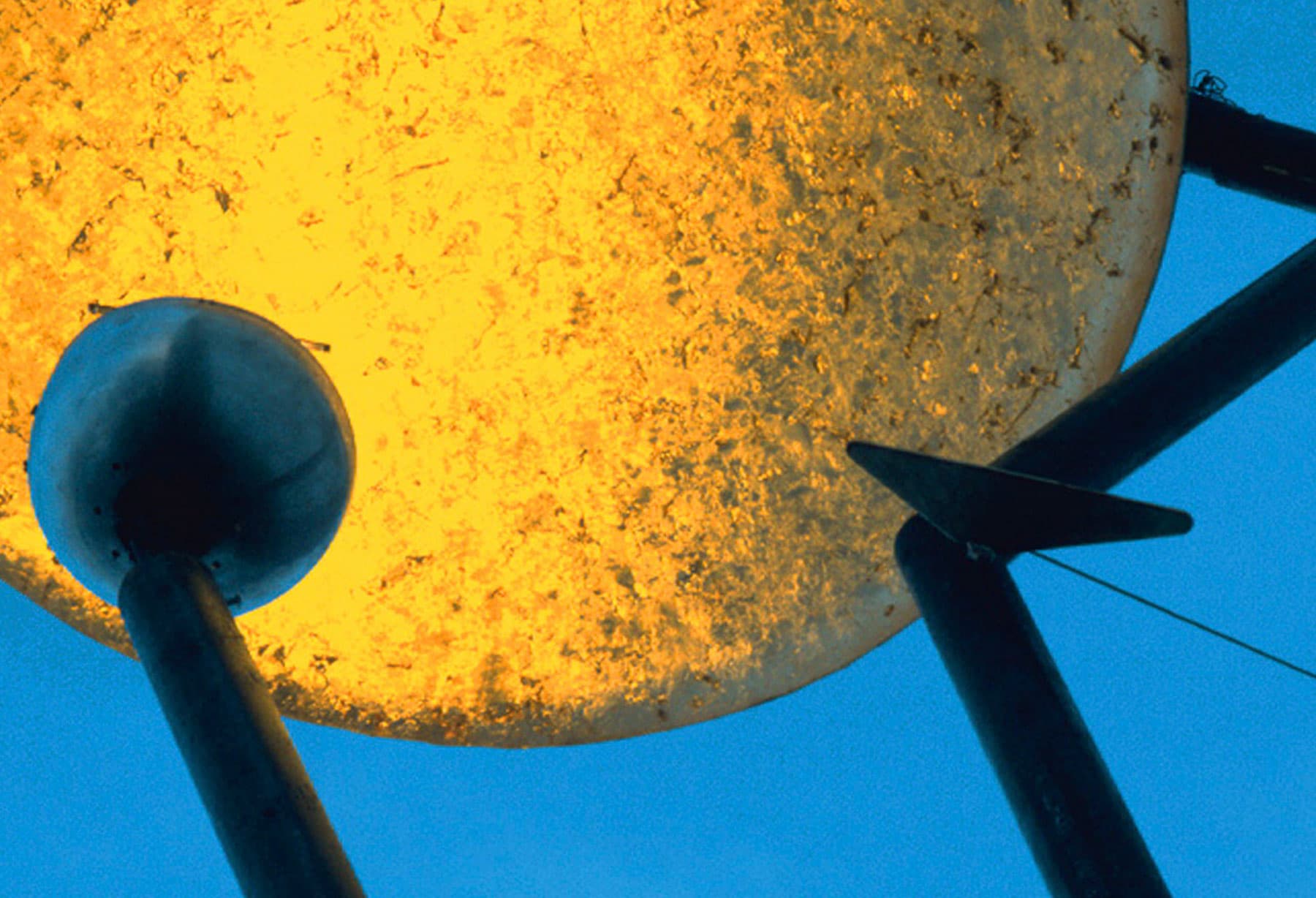 <p>Gênes, Euroflora : installation « O Sole mio gigante » commandée par Bayer</p>