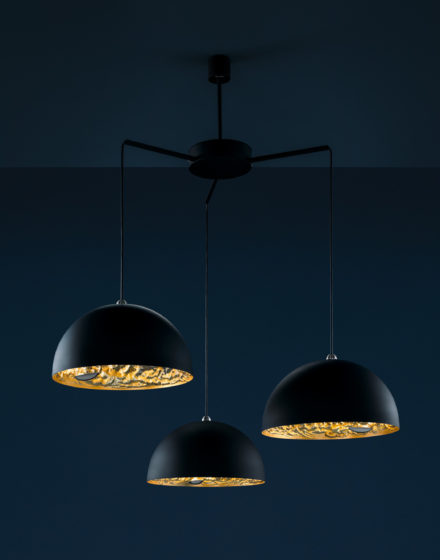 Stchu moon 02 chandelier catellani
