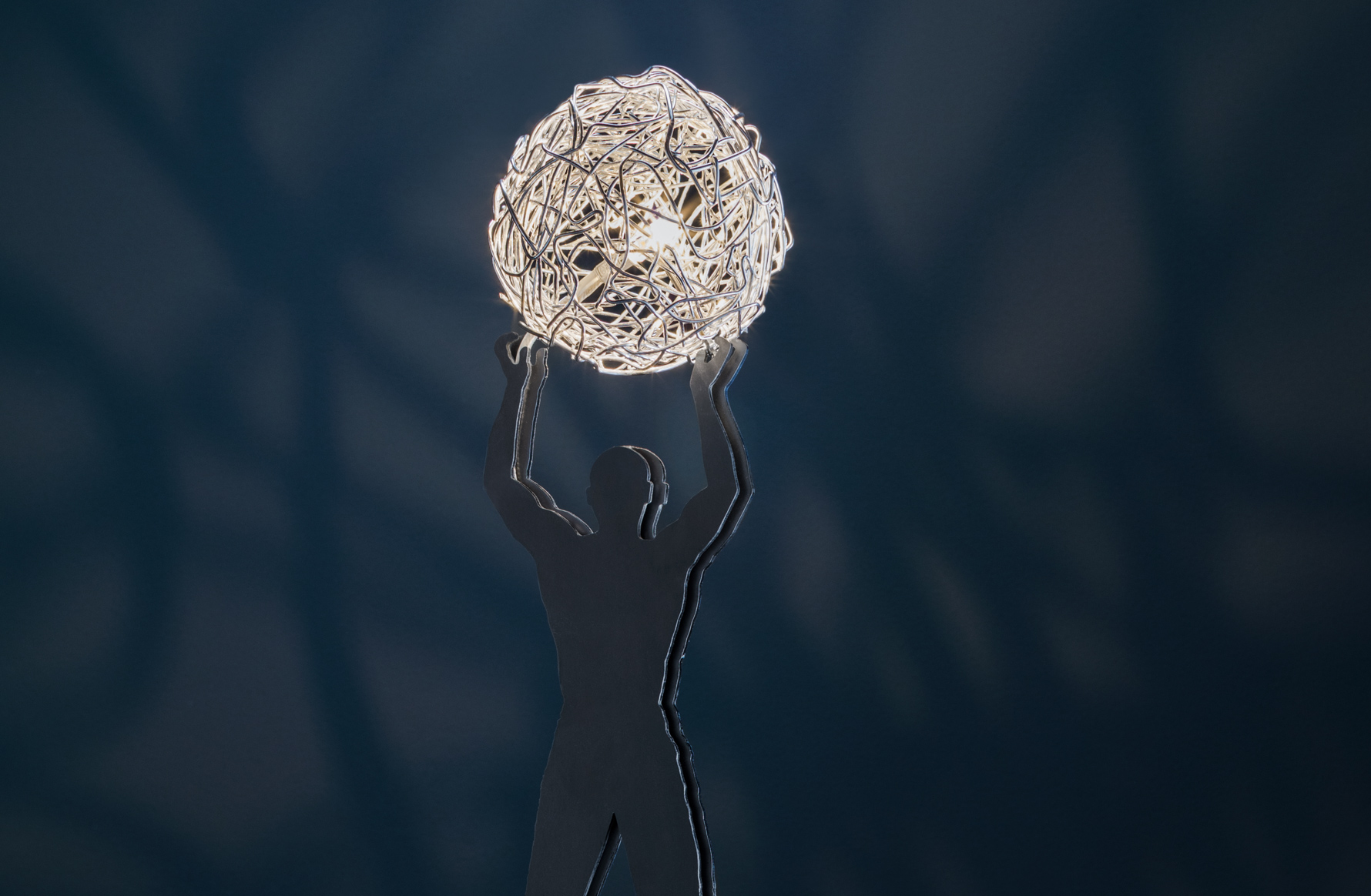 lampada design Uomo della Luce S