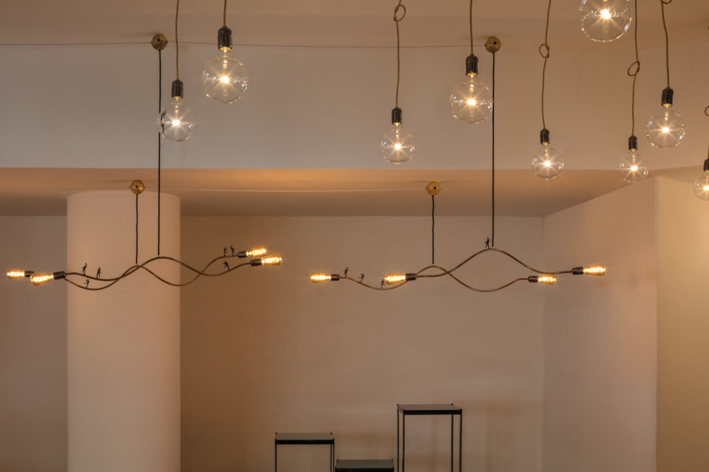 Dilmos, Lighting installation by Enzo Catellani
