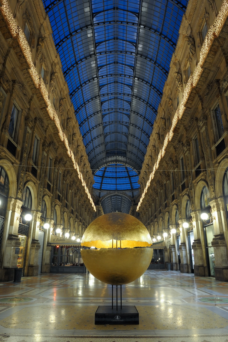 illuminazione galleria vittorio emanuele
