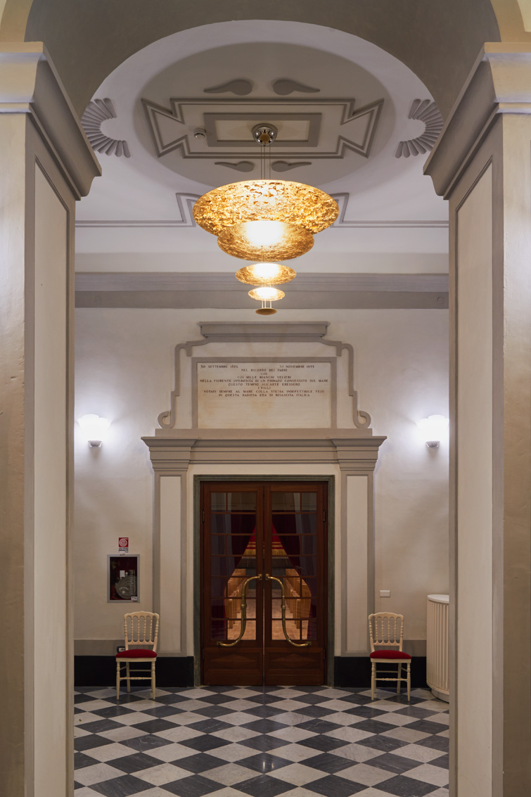 macchina della luce teatro camogli