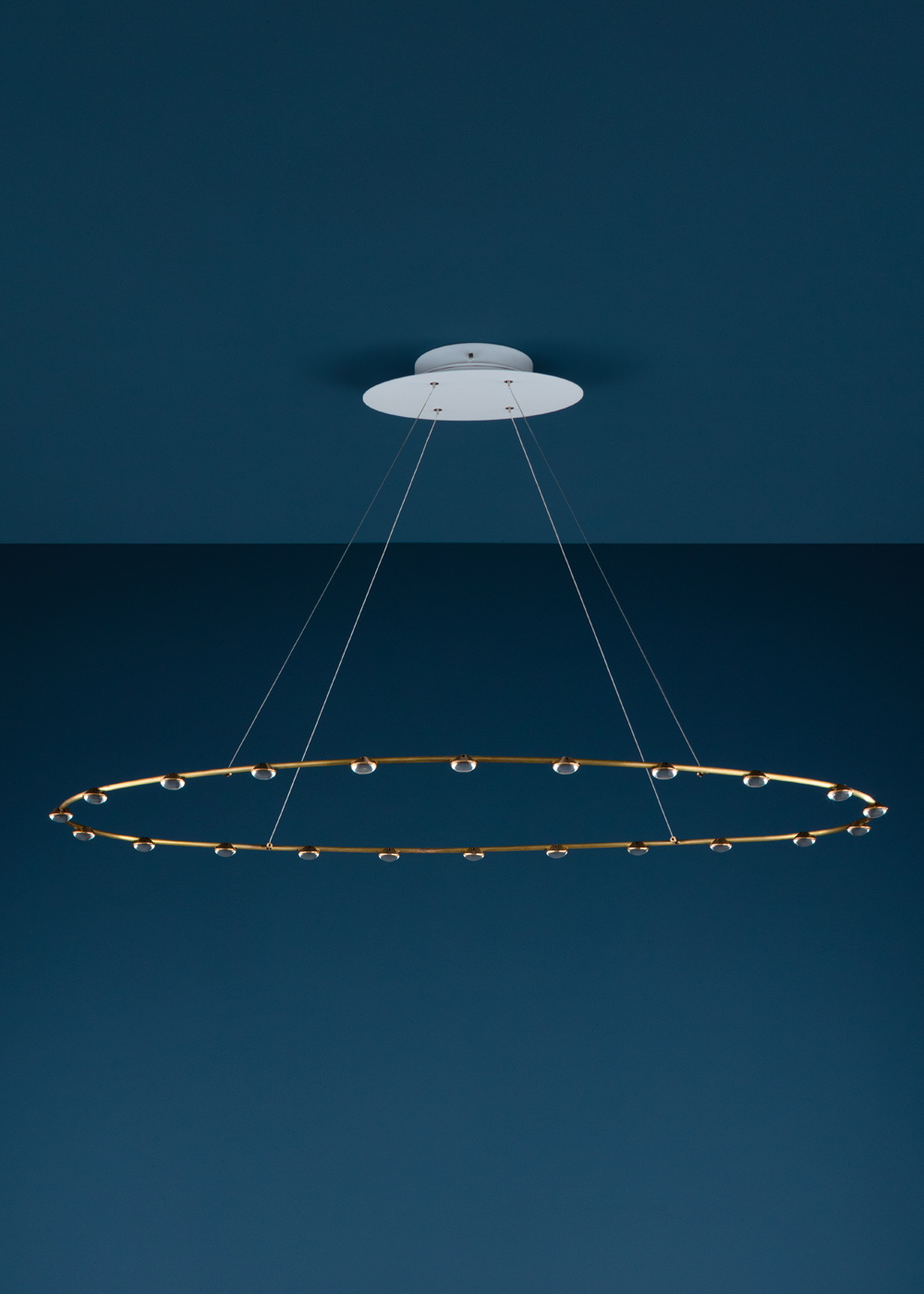 petites lentilles lamp